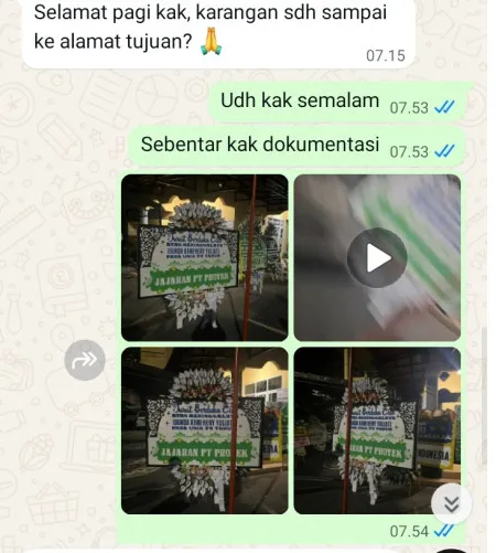 Pengiriman Papan Bunga Selamat Rasuna Said