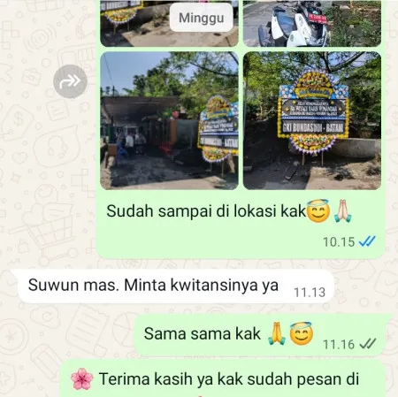 Pengiriman Papan Bunga Duka Rasuna Said