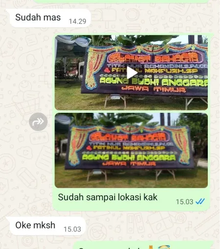 Pengiriman Papan Bunga Rasuna Said