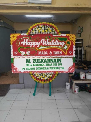Papan Bunga di Rasuna Said