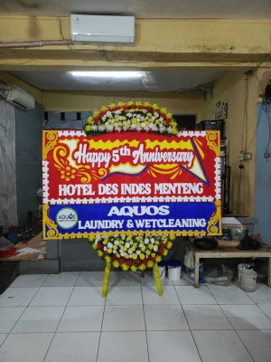 Papan Bunga di Rasuna Said